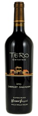 2011 Tero Estates Windrow Vineyards Plateau Block Cabernet Sauvignon